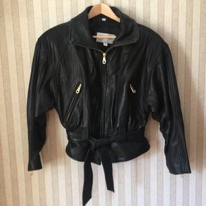 Andrew Marc Additions Vintage Leather Jacket